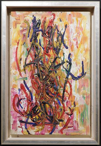 Joan Mitchell Attributed: Abstract Composition
