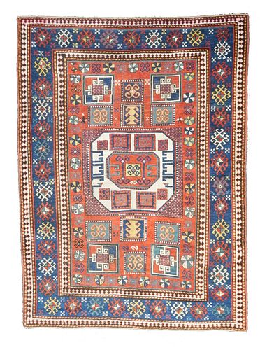 Fine Antique Kazak Rug, 5’10” x 7’11”