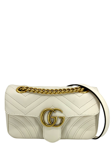 Gucci GG Mini Marmont Matelass Shoulder Bag NEW