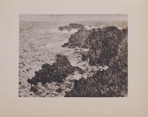 Claude Monet : La Mer Sauvage, Belle-Isle-en-Mer (The Wild Sea)