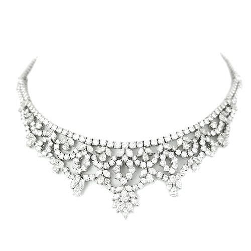 82.00 Ct Diamond Necklace / Tiara