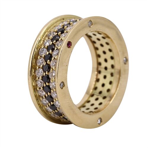 ROBERTO COIN Diamonds & 18k Gold Ring