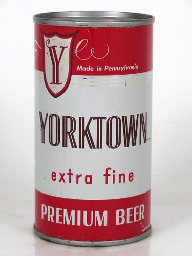 1965 Yorktown Premium Beer 12oz Flat Top Can 147-06 Reading, Pennsylvania
