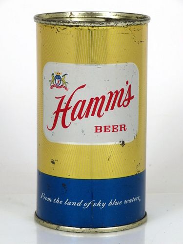 1958 Hamm's Beer 12oz Flat Top Can 79-21 Saint Paul, Minnesota