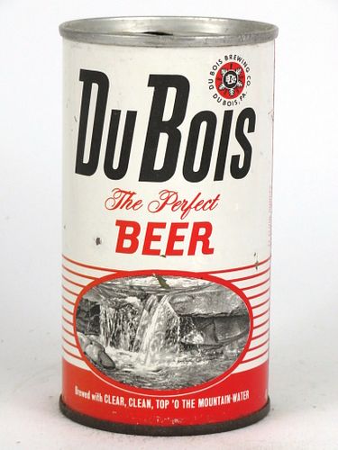 1965 Du Bois Beer 12oz Ring Top Can T59-37 Dubois, Pennsylvania