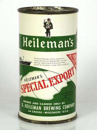 1958 Heileman's Special Export Beer 12oz Flat Top Can 81-26 La Crosse, Wisconsin