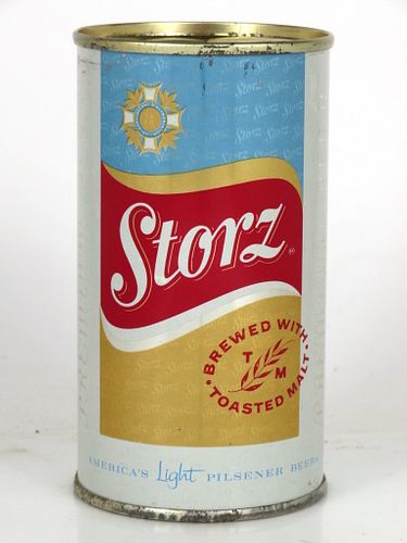 Unpictured 1960 Storz Beer 12oz Flat Top Can Omaha, Nebraska