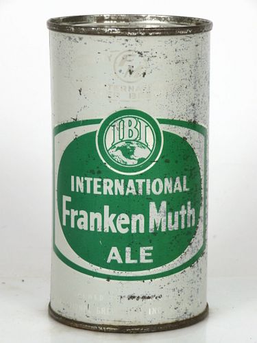 1959 International Franken Muth Ale 12oz Flat Top Can 85-19 Covington, Kentucky