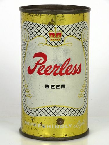 1959 Peerless Beer 12oz Flat Top Can 113-05 Potosi, Wisconsin