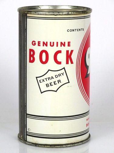 1960 9*0*5 Bock Beer 12oz Flat Top Can 103-21 Chicago, Illinois