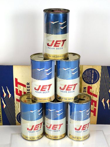1959 Jet Near Beer Six Pack 12oz Six-pack Holder Chicago, Illinois