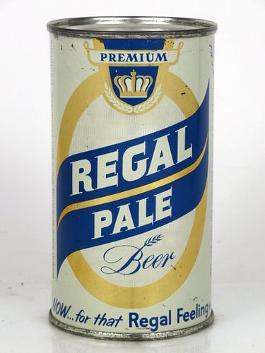 1958 Regal Pale Beer 12oz Flat Top Can 121-05 San Francisco, California