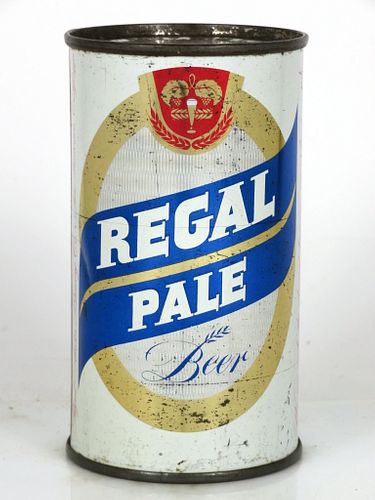 1953 Regal Pale Beer 12oz Flat Top Can 120-40.2 San Francisco, California
