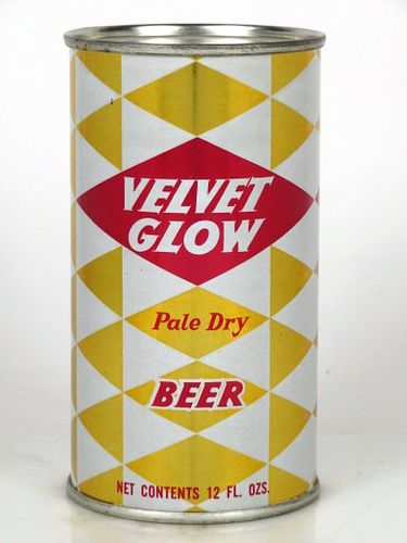 Unpictured 1967 Velvet Glow Pale Dry Beer 12oz Tab/Flat Top Can Los Angeles, California
