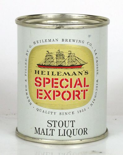 1956 Special Export Stout Malt Liquor 8oz Can 241-33 La Crosse, Wisconsin