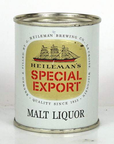 1958 Special Export Malt Liquor 8oz Can 241-32 La Crosse, Wisconsin