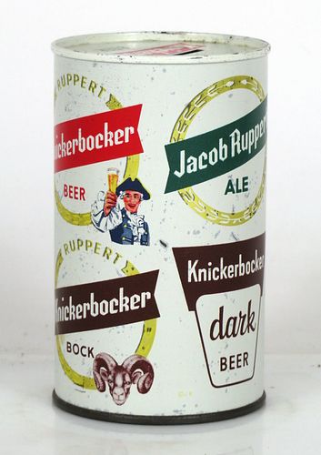 1957 Ruppert Knickerbocker Beer/Ale/Dark/Bock Mini Can New York, New York