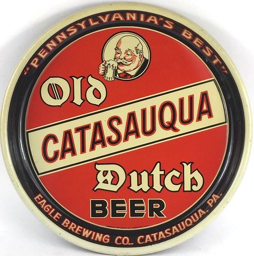 1933 Old Dutch Beer 13 inch Serving Tray Catasauqua, Pennsylvania