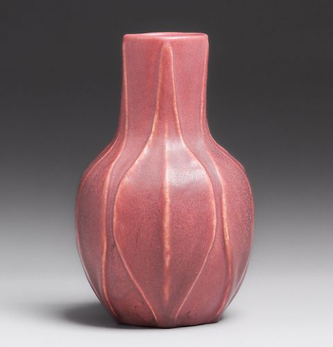 Van Briggle #826 Persian Rose Leaves Vase 1913
