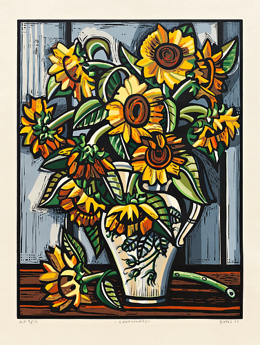 DAVID BATES, Sunflowers