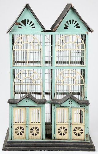 Victorian Style Townhouse Birdcage