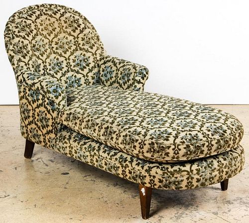 Vintage Upholstered Recamier