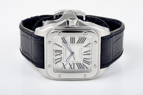 Cartier Santos Stainless Steel Man's Watch