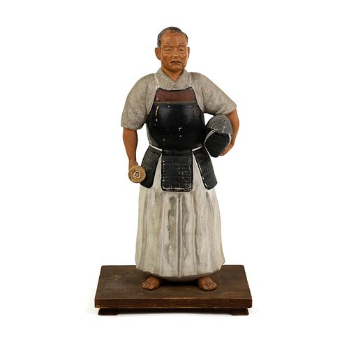 Japanese Hakata Samurai Figure