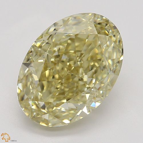 1.93 ct, Natural Fancy Brownish Yellow Even Color, VVS1, Oval cut Diamond (GIA Graded), Appraised Value: $23,200 