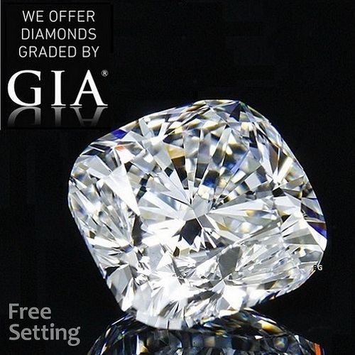 3.52 ct, D/IF, Cushion cut GIA Graded Diamond. Appraised Value: $404,800 