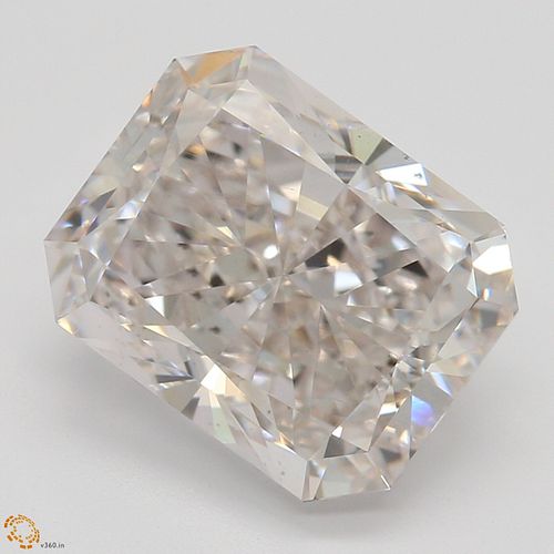 3.02 ct, Natural Light Pinkish Brown Color, VS2, Radiant cut Diamond (GIA Graded), Appraised Value: $607,000 