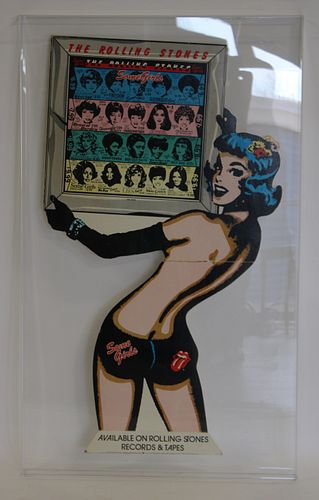 Rolling Stones Some Girls Store Display Standee