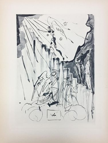 Salvador Dali - The Celestial Staircase for sale at auction on 28th ...