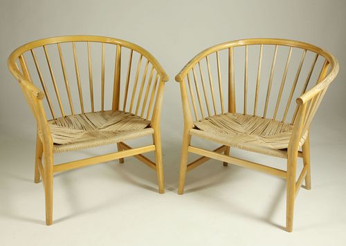 Two Vintage Hans Wegner PP-112 Chairs for PP Mobler Co., Denmark
