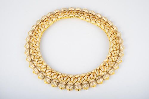 Important Bulgari Diamond Necklace