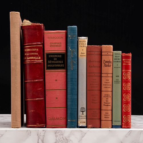 Libros de literatura en inglés. The Portable Sherwood Anderson / The Viking Portable Library Dorothy Parker. Piezas: 9.