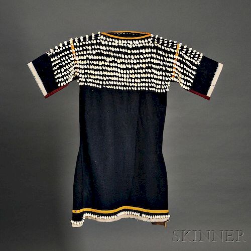 Sioux Blue Trade Cloth Girl's Dress