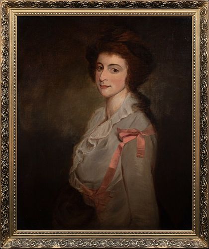 PORTRAIT LADY CHARLOTTE PERCY COUNTESS OF ASHBURTON OIL PAINTING