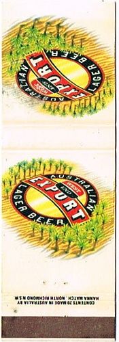 1972 West End Export Lager Beer Adelaide, South Australia