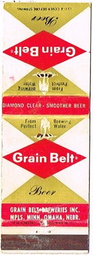 1969 Grain Belt Beer 110mm long MN-GB-2 Minneapolis, Minnesota