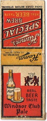 1927 Hamm's Special Brew/Windsor Club Pale MN-HAMM-1 Saint Paul, Minnesota