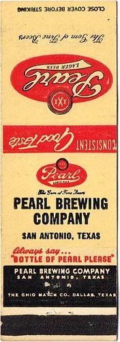 1953 Pearl Lager Beer C (5 of 10) 113mm long TX-PEARL-8.5 Texas Cattle Brands #5 San Antonio, Texas