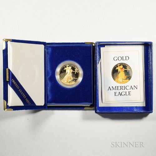 1986 Proof Gold American Eagle, One Ounce