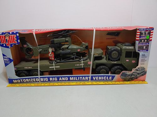 NIB GI Joe Motorized Big Rig & Military Vehicle