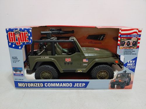 NIB GI Joe Motorized Comando jeep