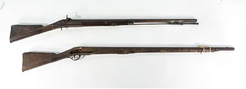 Two British Muskets