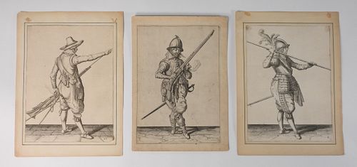Three de Gheyn Prints