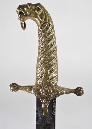 British Serpent's Head Bandsman's Sword