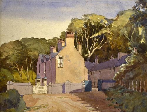 § John Aldridge, RA (British, 1905-1985) North Wales watercolour 22 x 28cm (9 x 11in) <br>Exhibited: