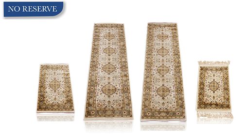 A GROUP OF FOUR GERMAN VERONA RUGS
